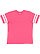 YOUTH FOOTBALL TEE Vintage Hot Pink/Blended White 