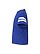 Youth Football T-Shirt Vintage Royal/Blended White Ghosted Side View
