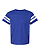 Youth Football T-Shirt Vintage Royal/Blended White Ghosted Front View