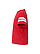 Youth Football T-Shirt Vintage Red/Blended White Ghosted Side View