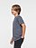 YOUTH MELANGE JERSEY TEE  SIDE