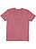 YOUTH MELANGE JERSEY TEE Burgundy Melange Back