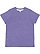 YOUTH MELANGE JERSEY TEE Purple Melange 