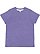 YOUTH MELANGE JERSEY TEE Purple Melange 