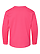 Youth Long Slv Jersey Shirt Hot Pink Ghosted Back View