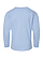 Youth Long Slv Jersey Shirt Light Blue Ghosted Back View