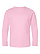 Youth Long Slv Jersey Shirt Pink Ghosted Front View