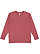 YOUTH LNG SLV FINE JERSEY TEE Rouge 