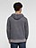 UNISEX MELANGE FR TRRY HOODIE  MODEL-BACK