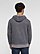 ADULT MELANGE FR TRRY HOODIE  MODEL-BACK