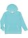 ADULT MELANGE FR TRRY HOODIE Caribbean Melange 