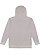 UNISEX MELANGE FR TRRY HOODIE Gray Melange Back