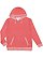 UNISEX MELANGE FR TRRY HOODIE Red Melange 