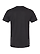 Unisex Fine Jersey T-Shirt Blended Black Ghosted Back View