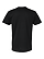 Unisex Fine Jersey T-Shirt Black Ghosted Back View