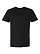 Unisex Fine Jersey T-Shirt Black Ghosted Front View