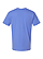 Unisex Fine Jersey T-Shirt Carolina Blue Ghosted Back View