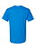 Unisex Fine Jersey T-Shirt Cobalt Ghosted Back View