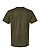 Unisex Fine Jersey T-Shirt Green Reptile Ghosted Back View