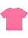 UNISEX FINE JERSEY TEE Hot Pink Back