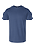 Unisex Fine Jersey T-Shirt Indigo Ghosted Front View