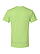 Unisex Fine Jersey T-Shirt Key Lime Ghosted Back View