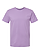 Unisex Fine Jersey T-Shirt Lavender Ghosted Front View