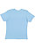 UNISEX FINE JERSEY TEE Light Blue Back