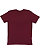 MENS FINE JERSEY TEE Maroon Back