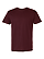 Unisex Fine Jersey T-Shirt Maroon Ghosted Front View