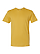 Unisex Fine Jersey T-Shirt Mustard Ghosted Front View