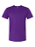Unisex Fine Jersey T-Shirt Pro Purple Ghosted Front View