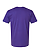 Unisex Fine Jersey T-Shirt Purple Ghosted Back View