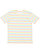 UNISEX FINE JERSEY TEE Rainbow Stripe 