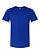 Unisex Fine Jersey T-Shirt Royal Ghosted Front View