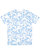 MENS FINE JERSEY TEE Sky Tie Dye Back