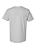 Unisex Fine Jersey T-Shirt Silver Ghosted Back View