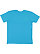 UNISEX FINE JERSEY TEE Turquoise Back