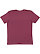 UNISEX FINE JERSEY TEE Vintage Burgundy Back