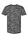 Unisex Fine Jersey T-Shirt Vintage Camo Ghosted Front View