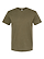 Unisex Fine Jersey T-Shirt Vintage Military Green Ghosted Front View