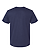 Unisex Fine Jersey T-Shirt Vintage True Navy Ghosted Back View