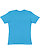 UNISEX FINE JERSEY TEE Vintage Turquoise Back