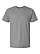 Unisex Vintage Wash T-Shirt Washed Gray Ghosted Front View