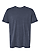 Unisex Vintage Wash T-Shirt Washed Navy Ghosted Front View