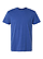 Unisex Vintage Wash T-Shirt Washed Royal Ghosted Front View