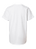 Unisex Vintage Wash T-Shirt Washed White Ghosted Back View