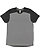 UNISEX FORWARD SHOULDER TEE Granite Heather/Vintage Smoke 