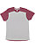 UNISEX FORWARD SHOULDER TEE Heather/Vintage Burgundy 