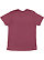 UNISEX FORWARD SHOULDER TEE Heather/Vintage Burgundy Back